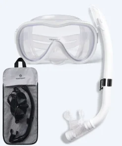 New Watery Combo snorkelsæt til junior (8-15) - Odine - Hvid