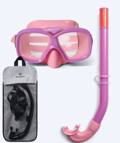 Sale Watery Combo snorkelsæt til junior (8-15) - Misu - Lyserød/lilla