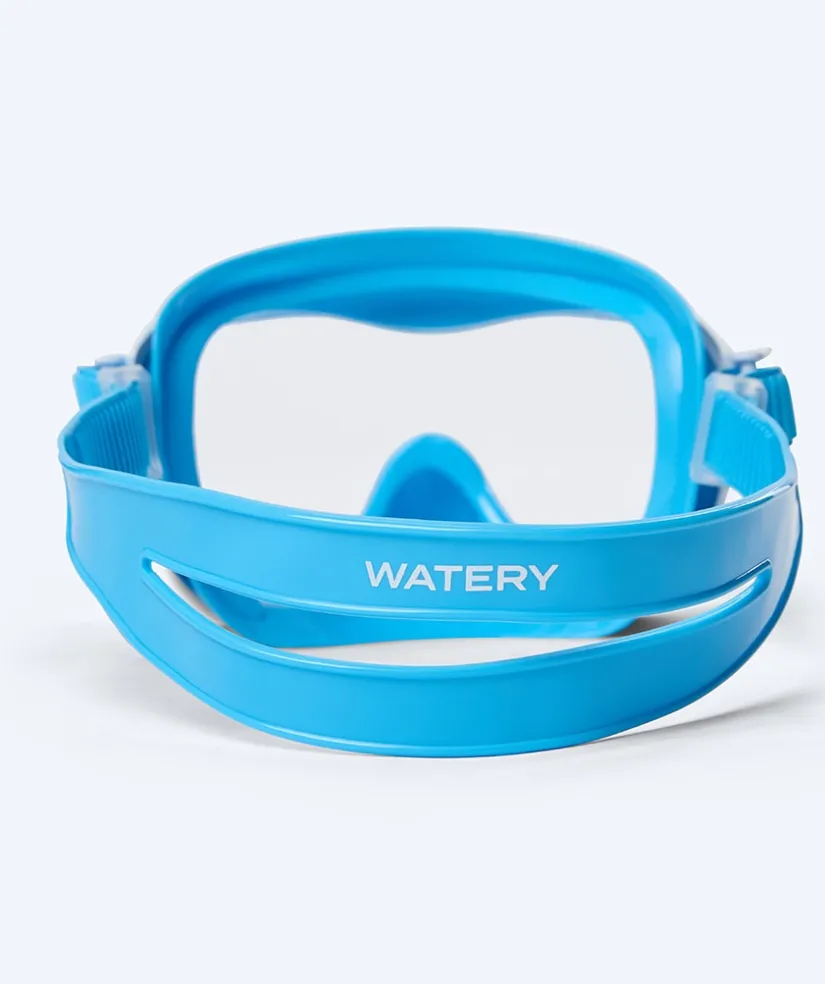 Sale Watery Combo snorkelsæt til junior (8-15) - Odine - Blå/hvid