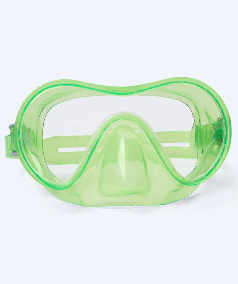 Online Watery Combo snorkelsæt til junior (8-15) - Jubal - Grøn