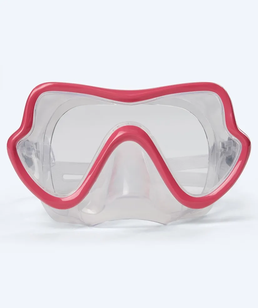 New Watery Combo snorkelsæt til junior (8-15) - Trigger - Rød
