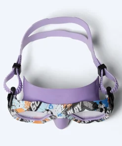 New Watery Combo snorkelsæt til junior (8-15) - Riku Camo - Lilla