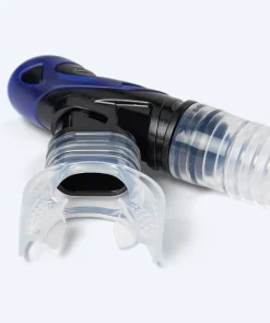 New Watery Combo snorkelsæt til voksne - Hudson Full-dry - Blå