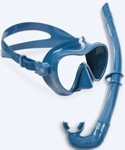 Online Watery Combo snorkelsæt til voksne - Cliff - Blå