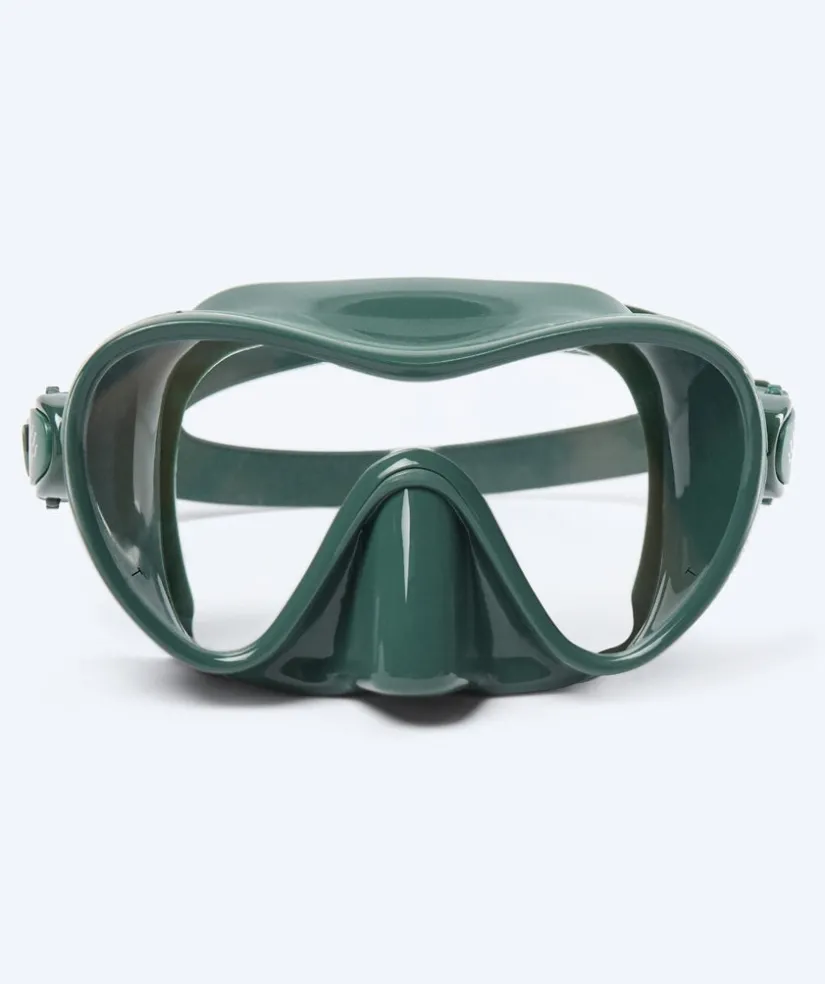 Hot Watery Combo snorkelsæt til voksne - Cliff - Grøn