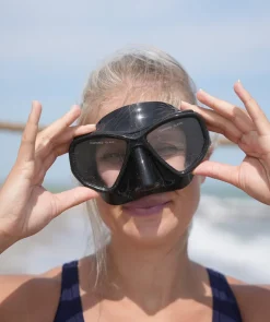 Best Watery Combo snorkelsæt til voksne (fra 15 år) - Fenton Pro - Sort
