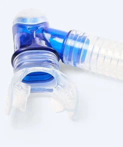 Clearance Watery Combo snorkelsæt til voksne - Hudson Semi-Dry - Blå