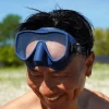 Online Watery Combo snorkelsæt til voksne (fra 15 år) - Coast - Mørkeblå