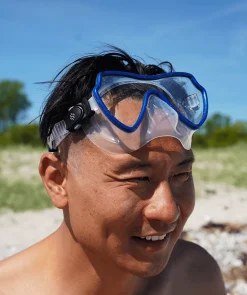 Online Watery Combo snorkelsæt til voksne (fra 15 år) - Fraser/Coast - Blå/mørkeblå
