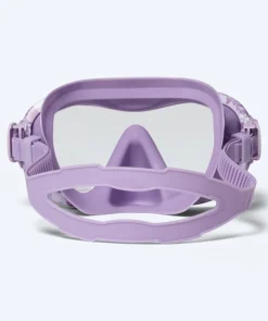 Online Watery Combo snorkelsæt til voksne - Rudder Camo - Lilla