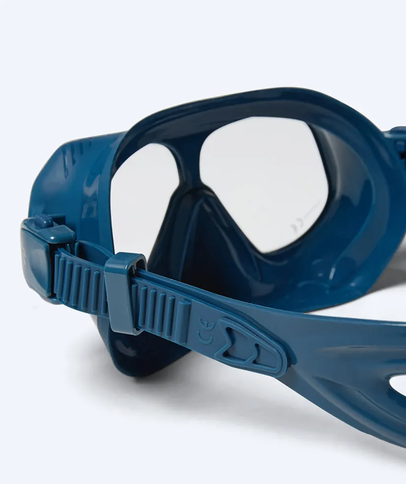 Sale Watery Combo snorkelsæt til voksne - Oceana/Cliff - Mørkeblå/blå