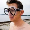 Outlet Watery Combo snorkelsæt til voksne (fra 15 år) - Itzel - Sort