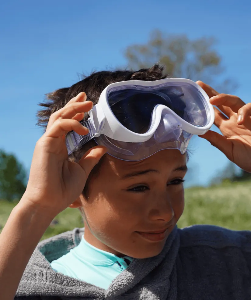 Discount Watery dykkermaske til junior (8-15) - Odine - Hvid