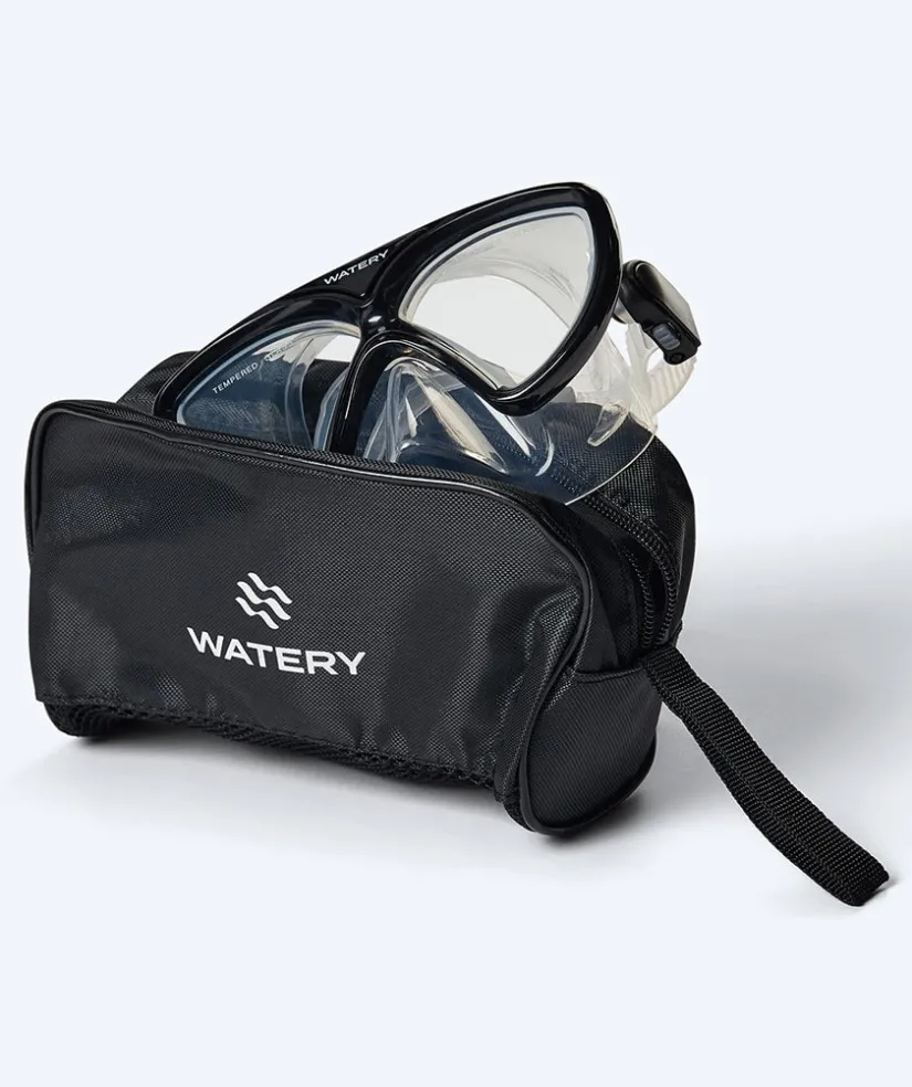 New Watery dykkermaske til junior (8-15) - Ohio - Sort