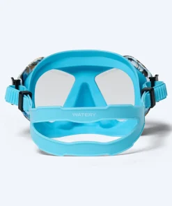 New Watery dykkermaske til junior (8-15) - Riku Camo - Blå