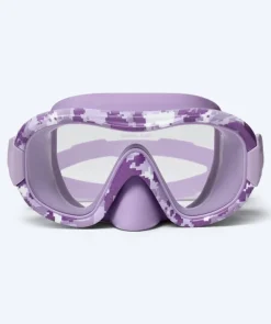 Best Watery dykkermaske til voksne (fra 12 år) - Rudder Camo - Lilla