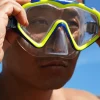 Discount Watery dykkermaske til voksne (fra 15 år) - Leach Pro - Blå/gul