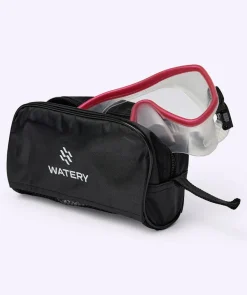 New Watery dykkermaske til voksne (fra 15 år) - Coast - Rød/klar