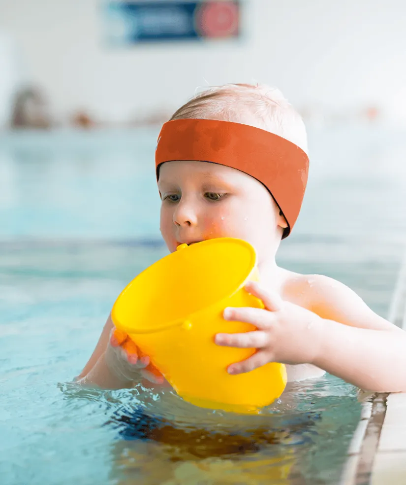 Discount Watery earband til børn - Raider - Orange