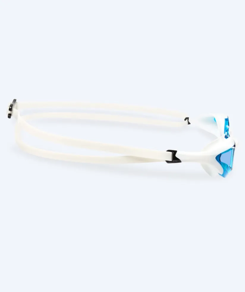 Outlet Watery Elite svømmebrille - Murphy Active - Hvid/blå