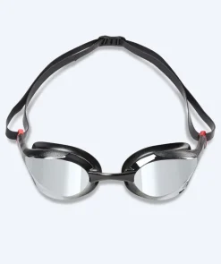 Clearance Watery Elite svømmebrille - Murphy Mirror - Sort/sølv