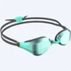 Watery Elite svømmebrille - Rattle Pro Mirror - Grøn/grøn