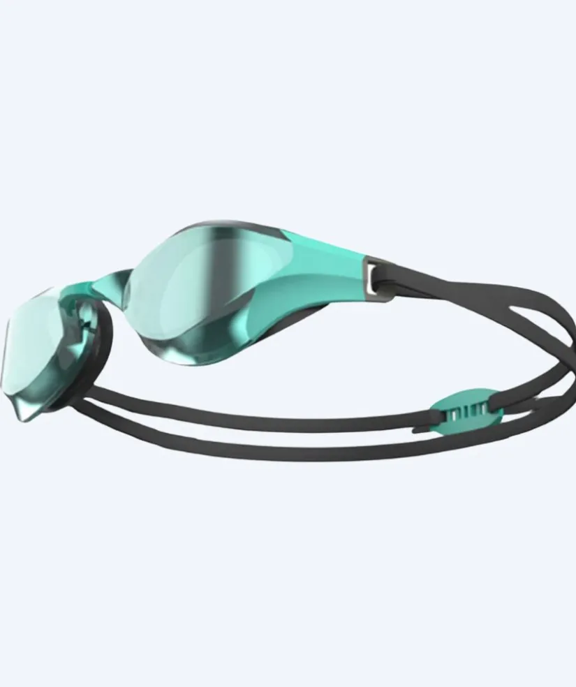Watery Elite svømmebrille - Rattle Pro Mirror - Grøn/grøn