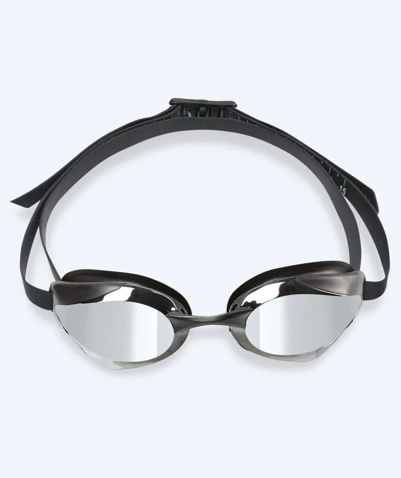 Sale Watery Elite svømmebriller - Poseidon Ultra Mirror - Sort/sølv