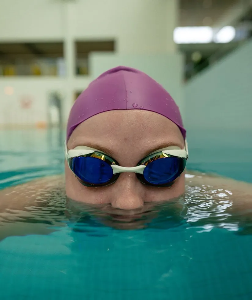 Discount Watery Elite svømmebriller - Poseidon Ultra Mirror - Sort/guld