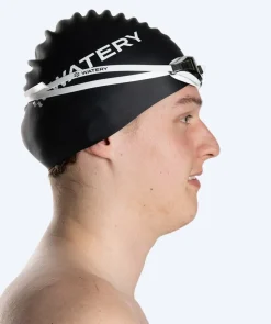 Outlet Watery Elite svømmebriller - Poseidon Mirror - Hvid/sølv