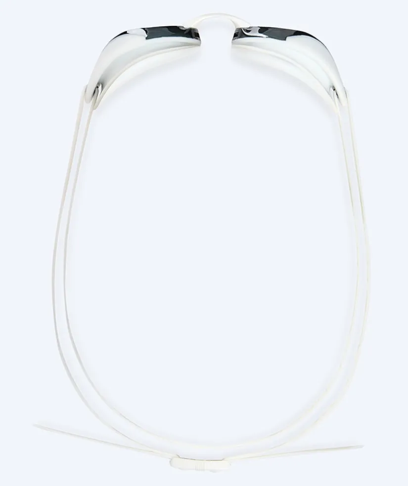 Discount Watery Elite svømmebriller - Poseidon Ultra Mirror - Hvid/sølv
