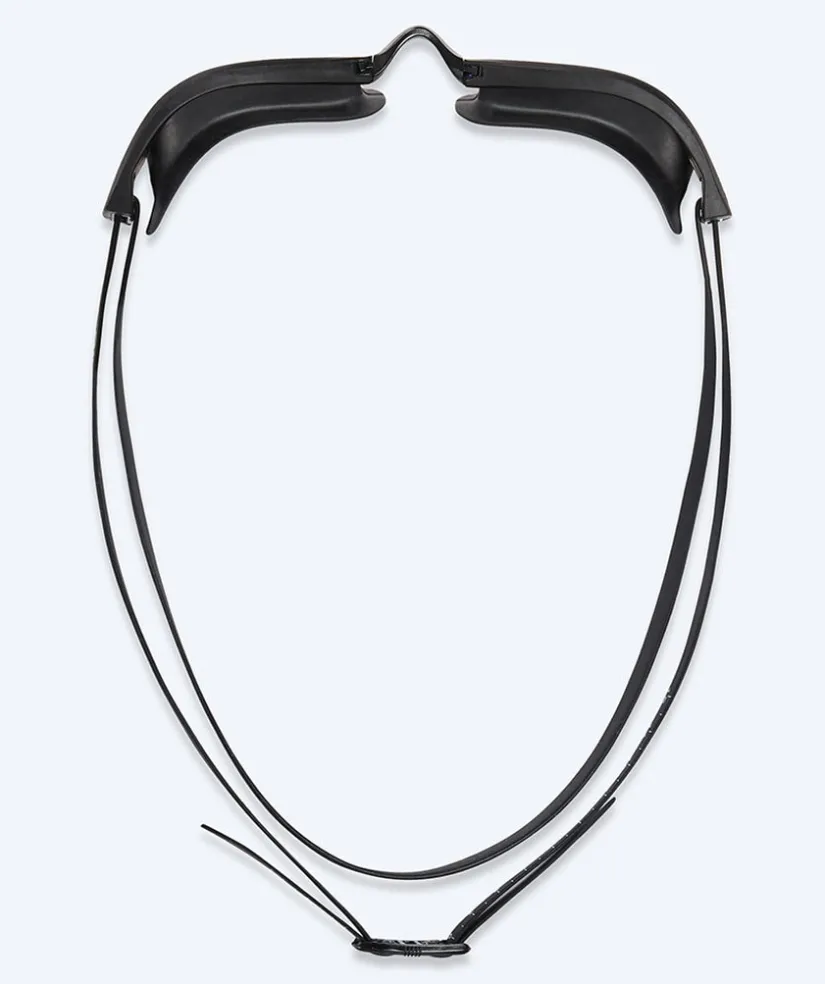 New Watery Elite svømmebriller - Storm Racer Mirror - Sort/guld