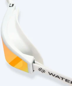Online Watery Elite svømmebriller - Storm Racer Mirror - Hvid/guld