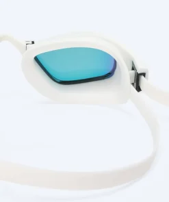 Online Watery Elite svømmebriller - Storm Racer Mirror - Hvid/guld