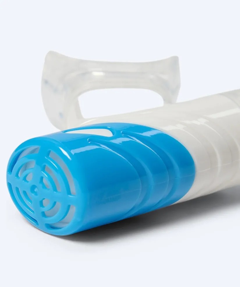 Watery full-dry snorkel til børn - Triton 2.0 - Blå