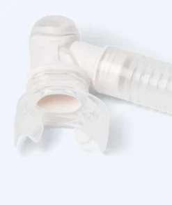 Discount Watery full-dry snorkel til voksne - Hudson - Hvid