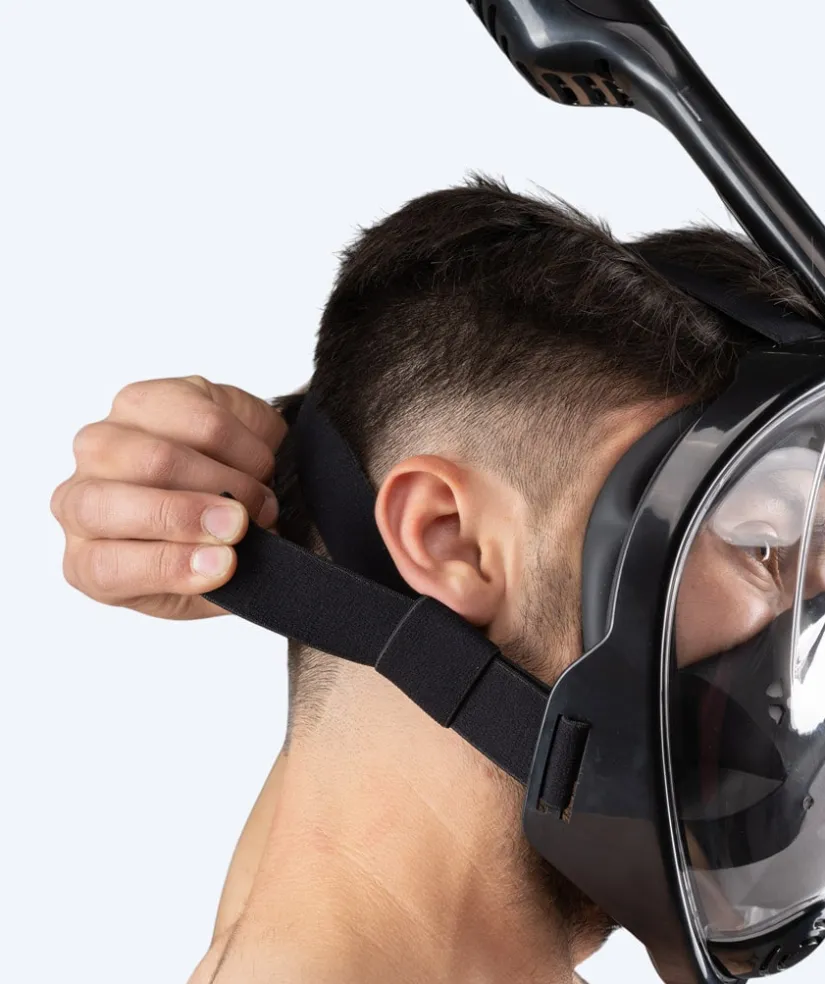 Discount Watery fullface dykkermaske til voksne - Oxygen - Sort