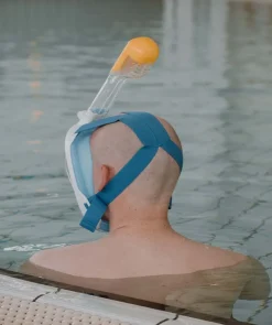 Outlet Watery fullface dykkermaske til voksne - Oxygen - Blå