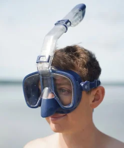 Hot Watery fullface dykkermaske til voksne - Pearl - Mørkeblå