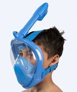Outlet Watery fullface dykkermaske til børn - Oxygen - Atlantic Blue