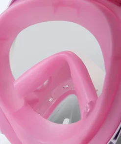 Watery fullface dykkermaske til børn - Ocean Pro - Pink