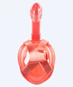 Clearance Watery fullface dykkermaske til børn - Oxygen - Atlantic Pink