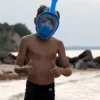 New Watery fullface dykkermaske til børn - Oxygen - Sort