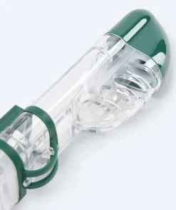 New Watery fullface snorkelmaske til børn - Pearl - Mørkegrøn