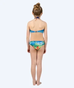 Outlet Watery havfruebikini til børn - Sæt - Rainbow Bloom