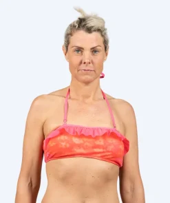 Hot Watery havfrue bikini top til kvinder - Orange Twist