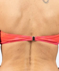 Hot Watery havfrue bikini top til kvinder - Orange Twist