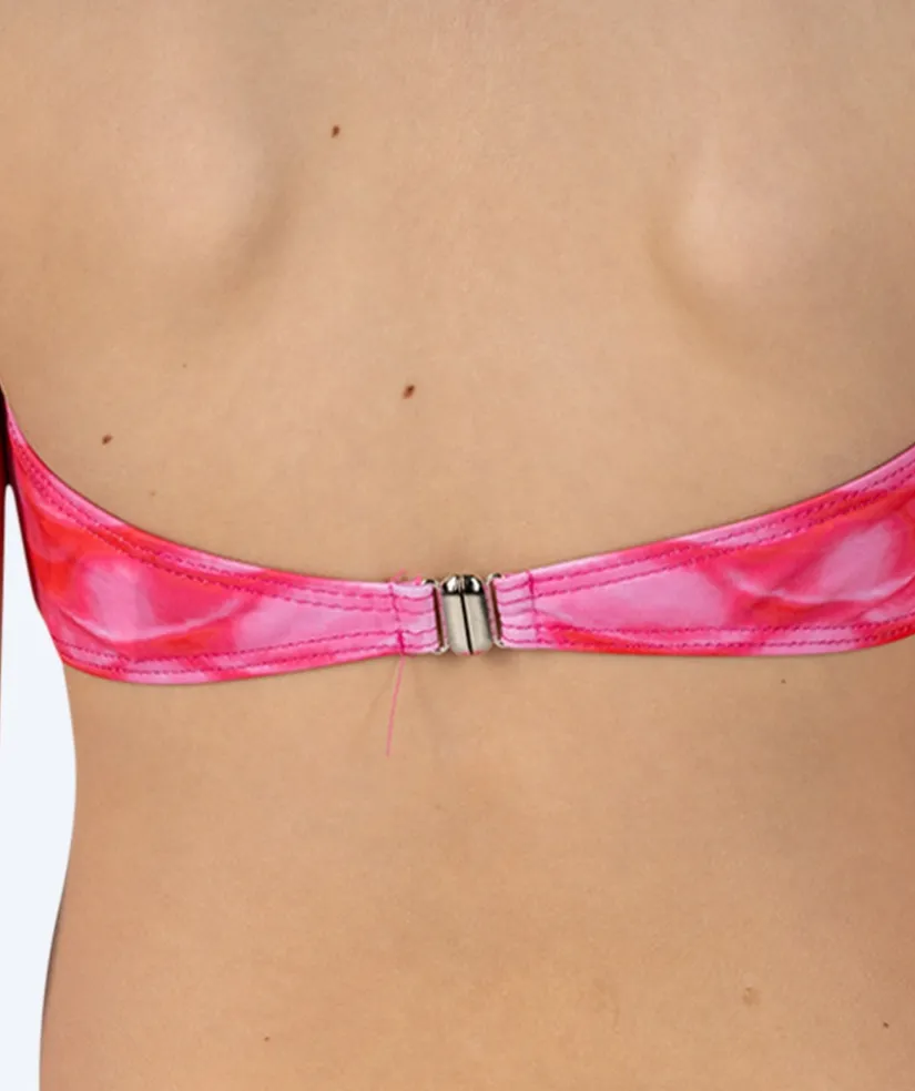 Discount Watery havfrue bikini top til piger - Pink Blush