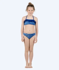 Watery havfrue bikini top til piger - Blue Ocean