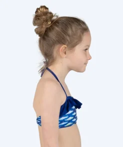 Watery havfrue bikini top til piger - Blue Ocean